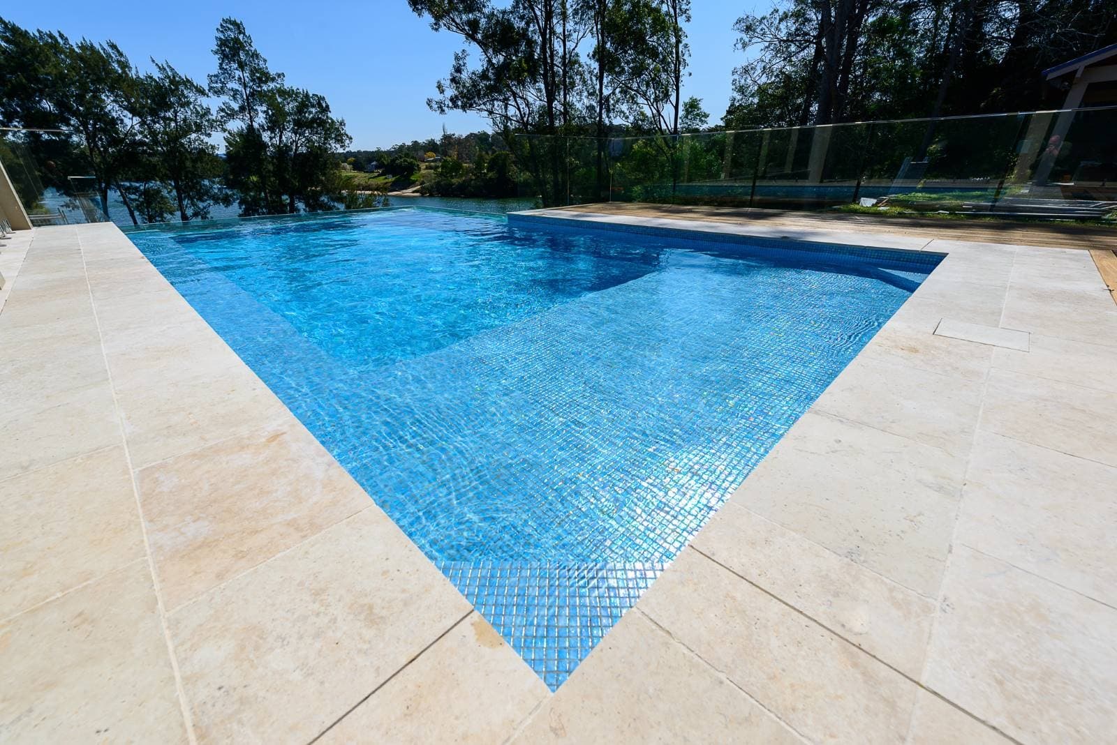 Mosaic Tile Iridescent Azur - Ezarri