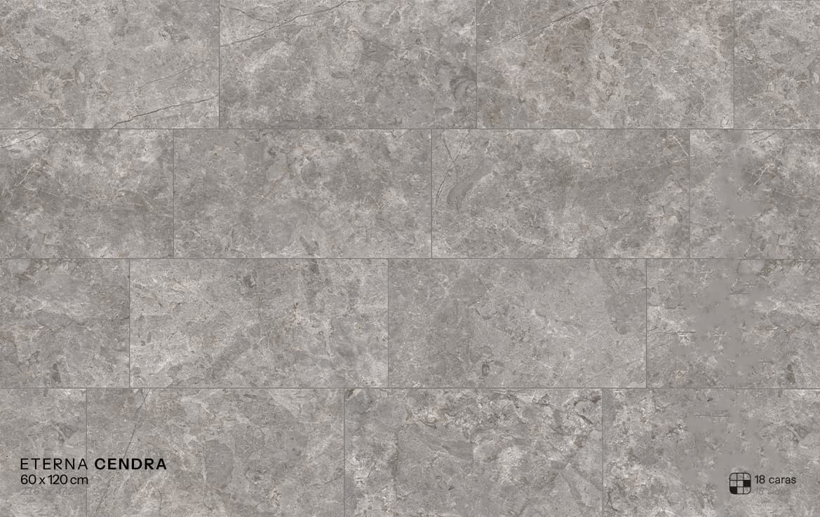 Cerámica Mayor Eterna Cendra installed floor