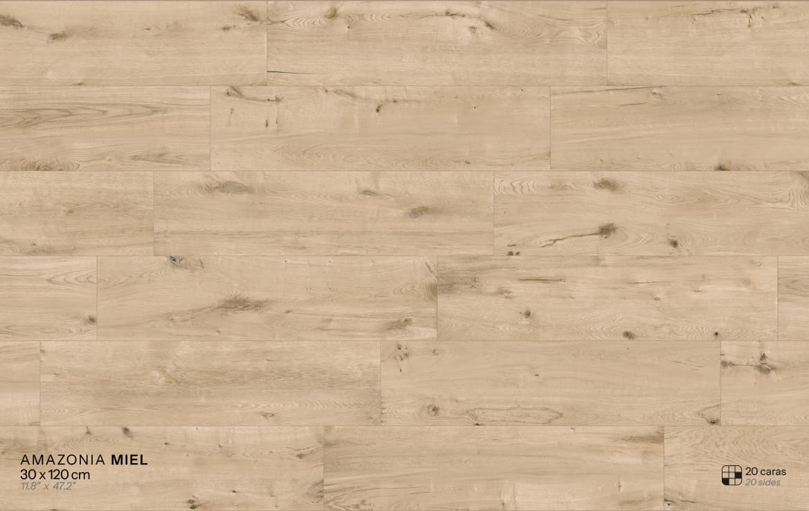 Amazonia Miel floor installation