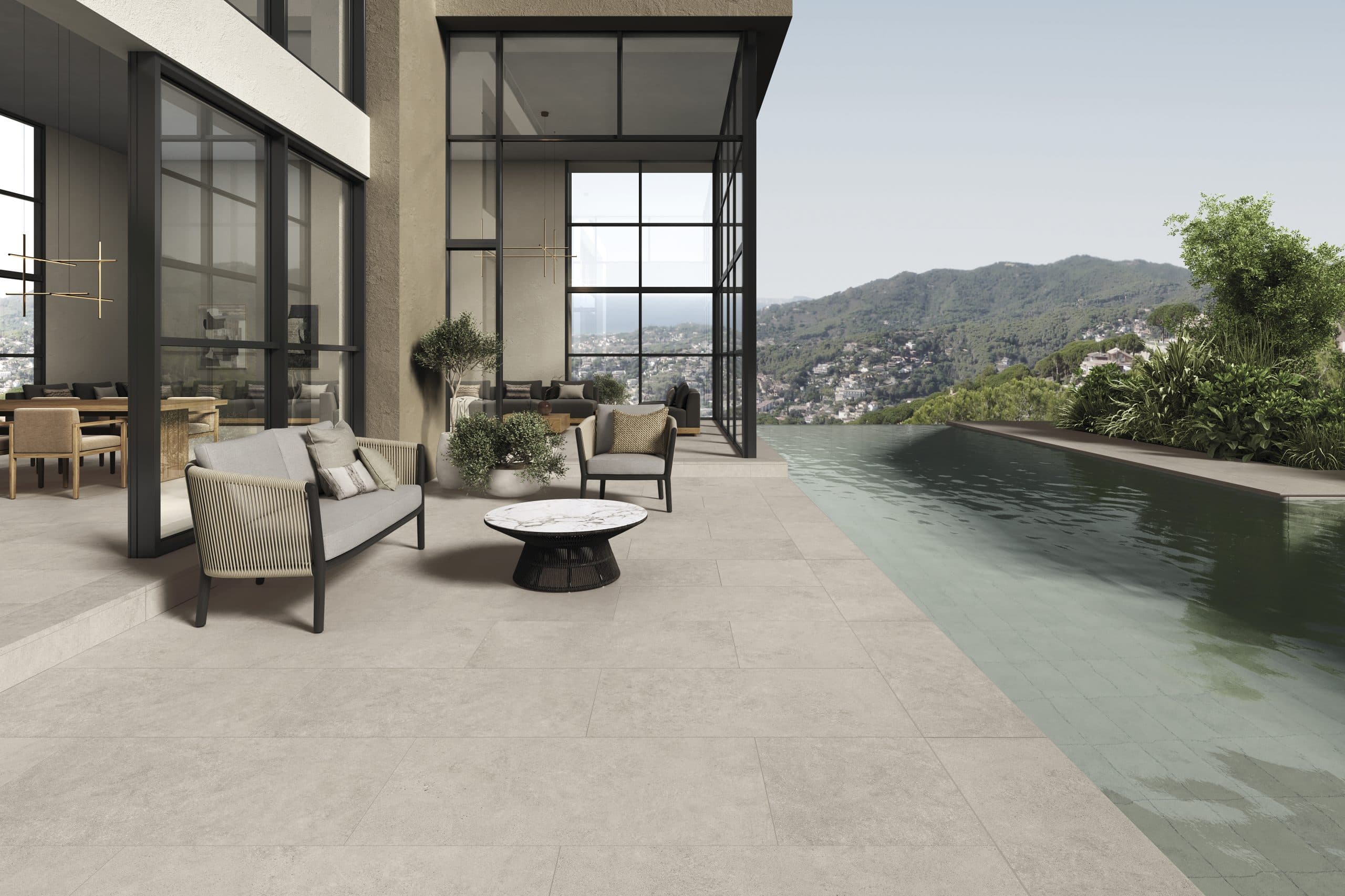 Exagres Essenza Creta installed room